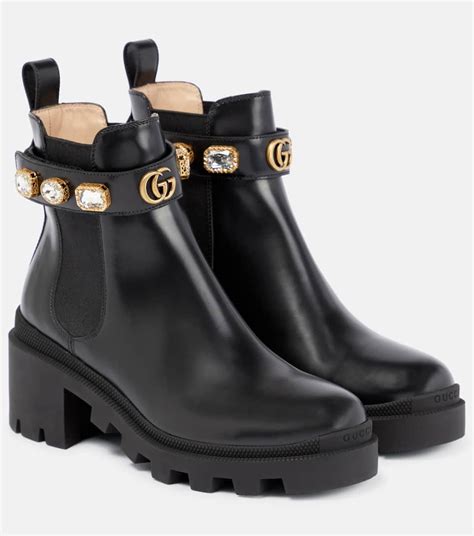 gucci black boots with snake|Gucci snake boots for women.